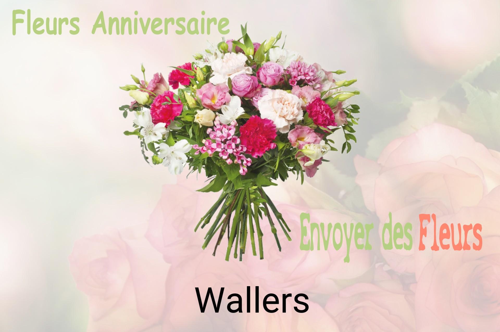 Bouquet de fleurs d’anniversaire livré à Wallers