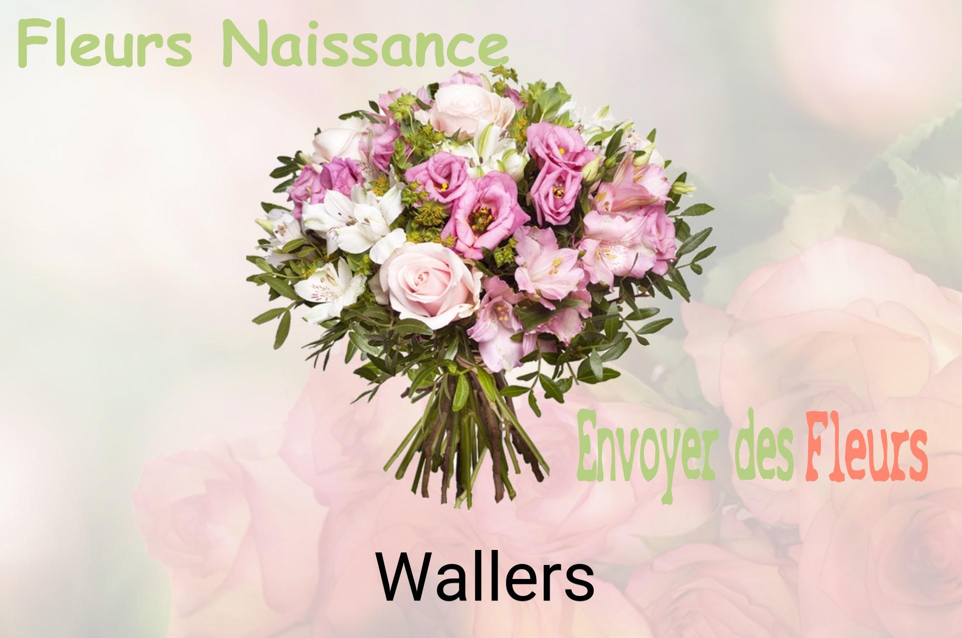 Bouquet de fleurs de naissance livré à Wallers